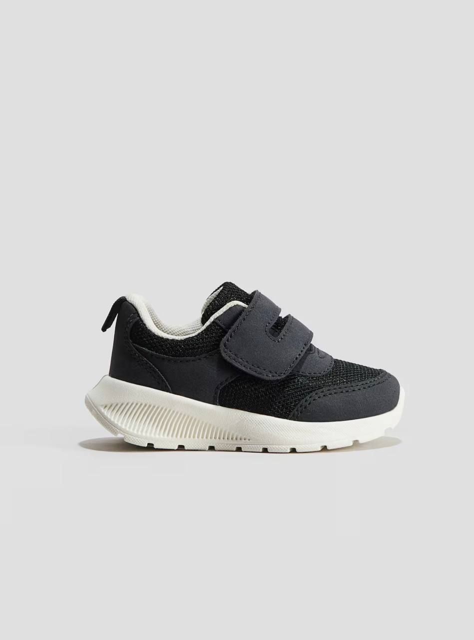 Кросівки на липучку в сіточку Чорний H&M 22(р)