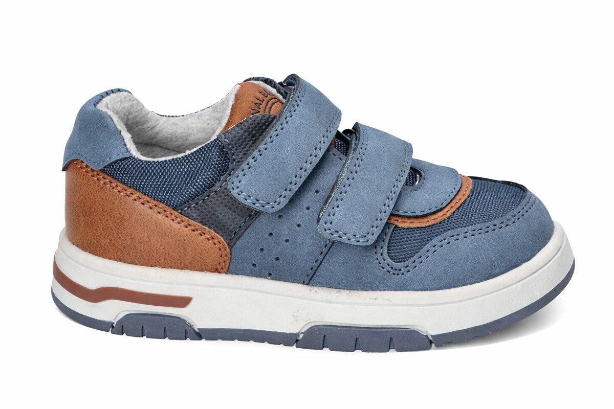 Кросівки комбіновані Синій/ коричневий XD134 American Club 23(р)