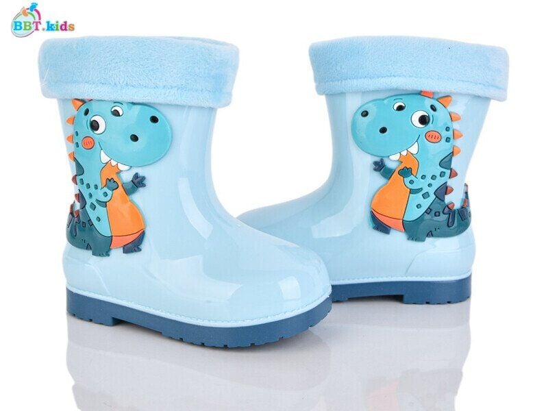 Гумові чобітки, динозаврик Блакитний BBT.kids 29(р)
