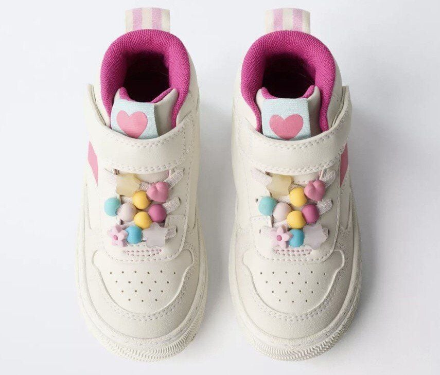 Кеди високі, з намистинками ZARA Іспанія 29(р)