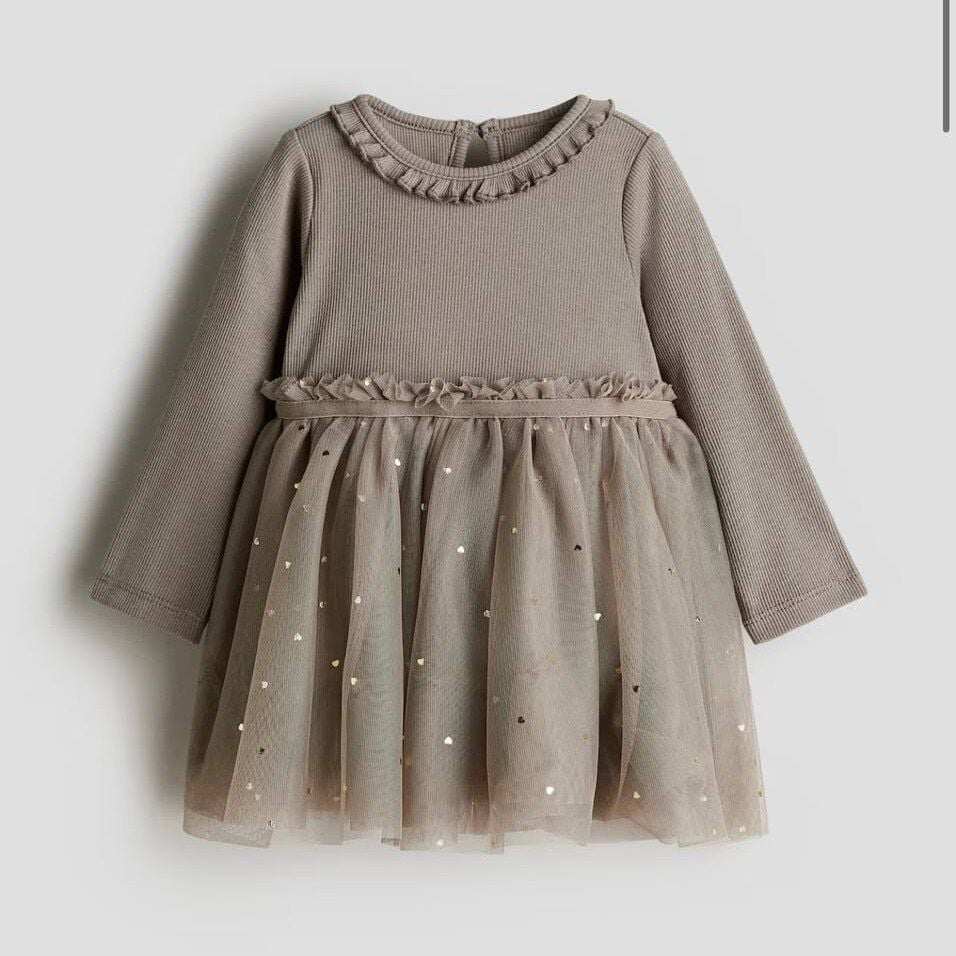 Сукня з фатином Коричневий H&M 104 см(р)