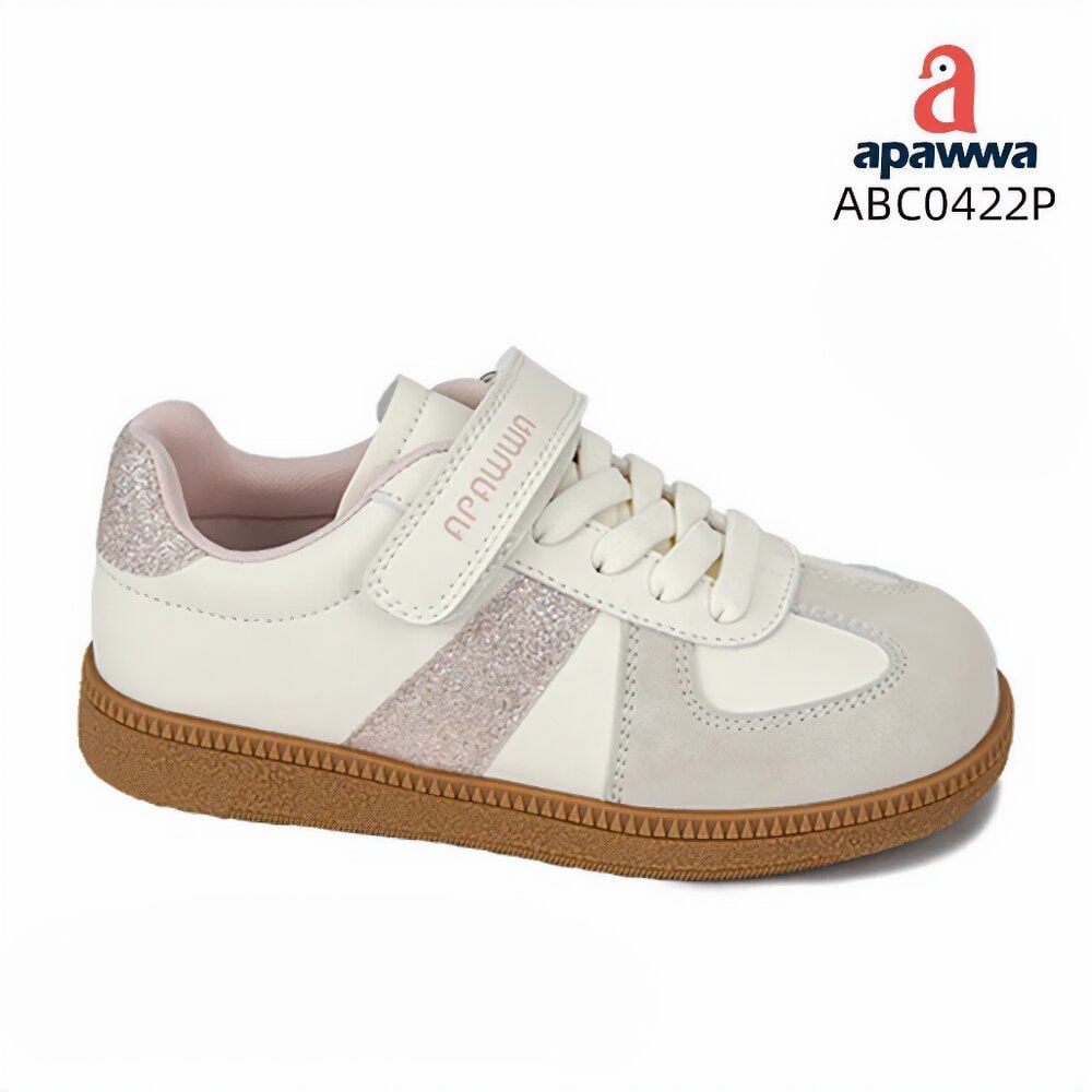 Кросівки на липучку (beige/pink) ABC0422P Apawwa 26(р)