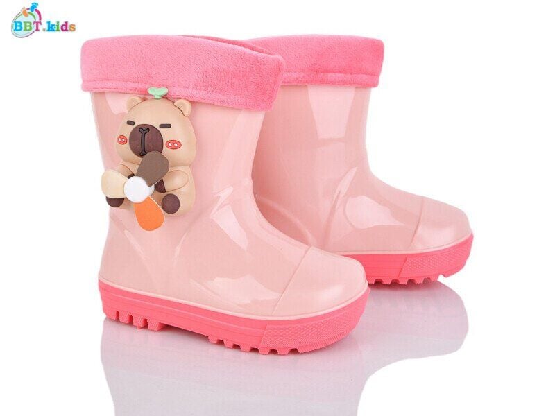 Гумові чобітки, капібара-вітрячок Рожевий M730-6 BBT.kids 27(р)