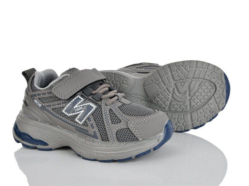 Кросівки із сіточкою, на липучку - N - Сірий G601-2D Kimboo 27(р)