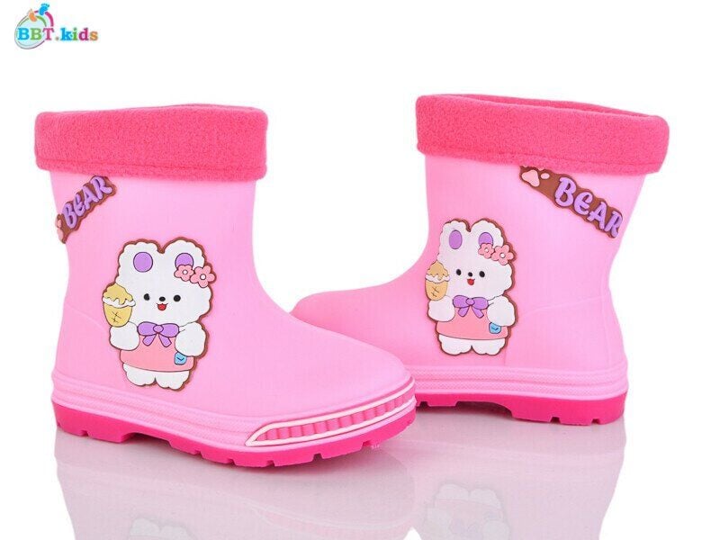 Гумові чобітки, Bear Рожевий M725-6 BBT.kids 21(р)