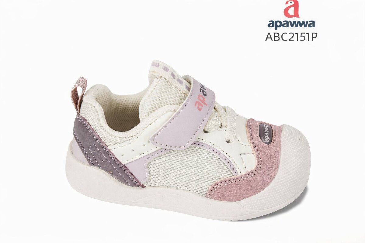 Кросівки, прорезинений носик Рожевий ABC2151P Apawwa 17 (р)