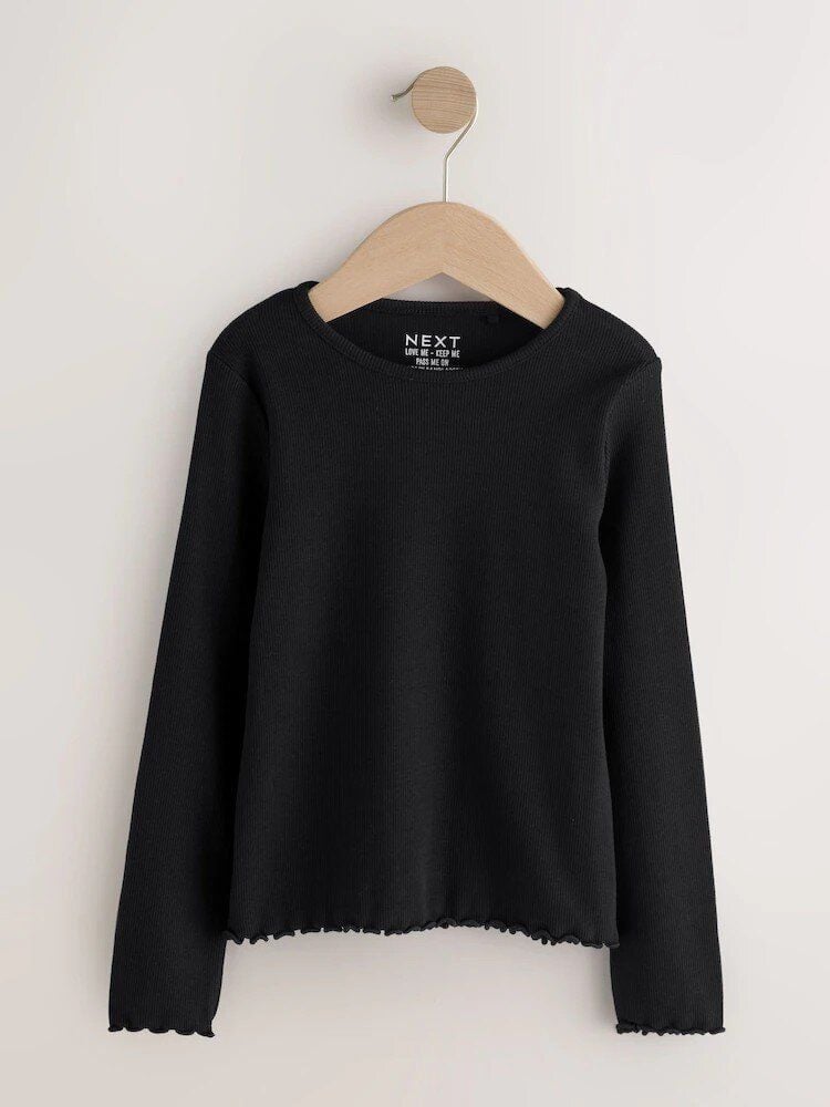 Реглан в рубчик Чорний MD/06003 Next 104 см(р)
