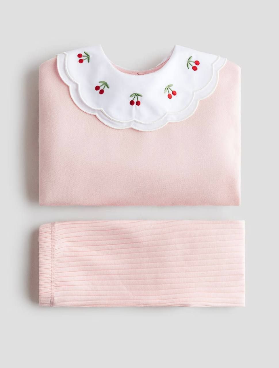 Костюм світшот та легінси, з комірцем Рожевий 1334560 002 H&M 104 см(р)