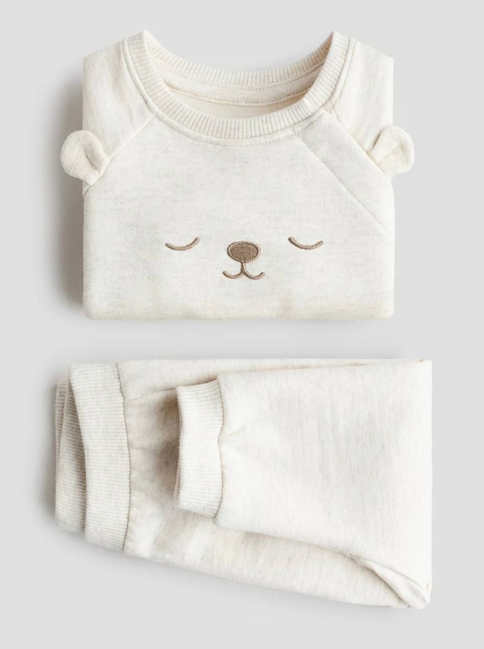 Костюм кофта та штани Бежевий 1297128 005 H&M 56 см(р)