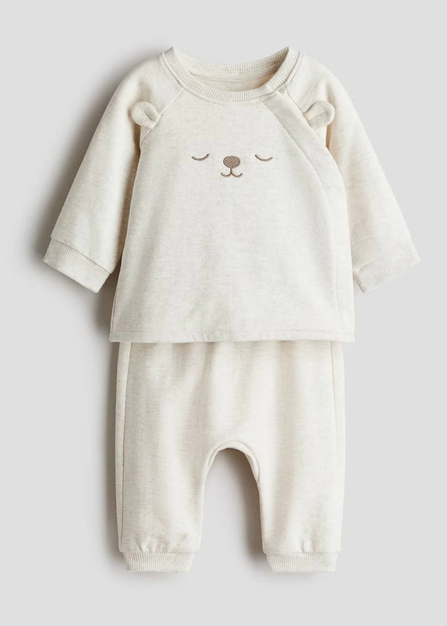 Костюм кофта та штани Бежевий 1297128 005 H&M 56 см(р)