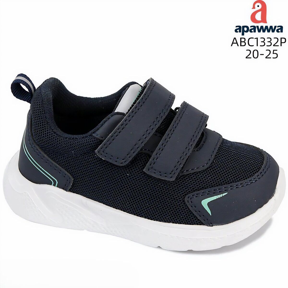 Кросівки Apawwa ABC1332P з двома липучками та сіточкою