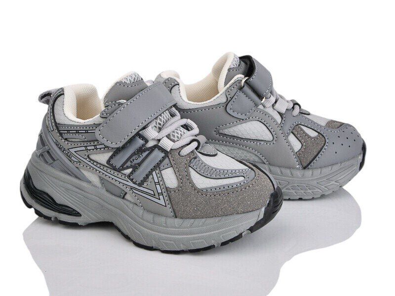 Кросівки Kimboo темно-сірі з липучками