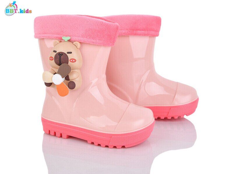 Гумові чобітки, капібара-вітрячок Рожевий