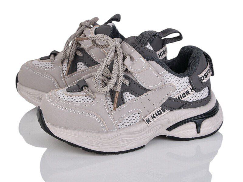 Кросівки Kimboo J562-2D Сірий + Бежевий