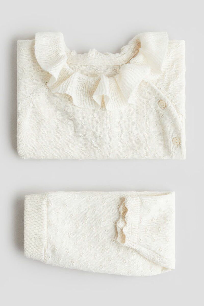 Костюм для новонароджених H&M з рюшами