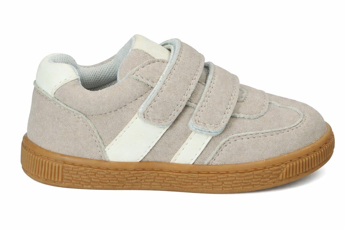 Кросівки на липучках, еко замш Сірий XD 181 American Club