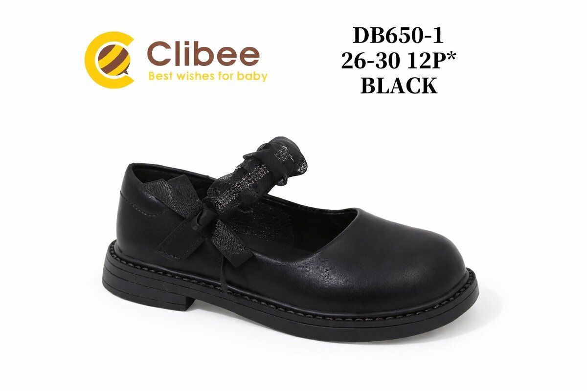 Туфлі Чорний DB650-1 Clibee