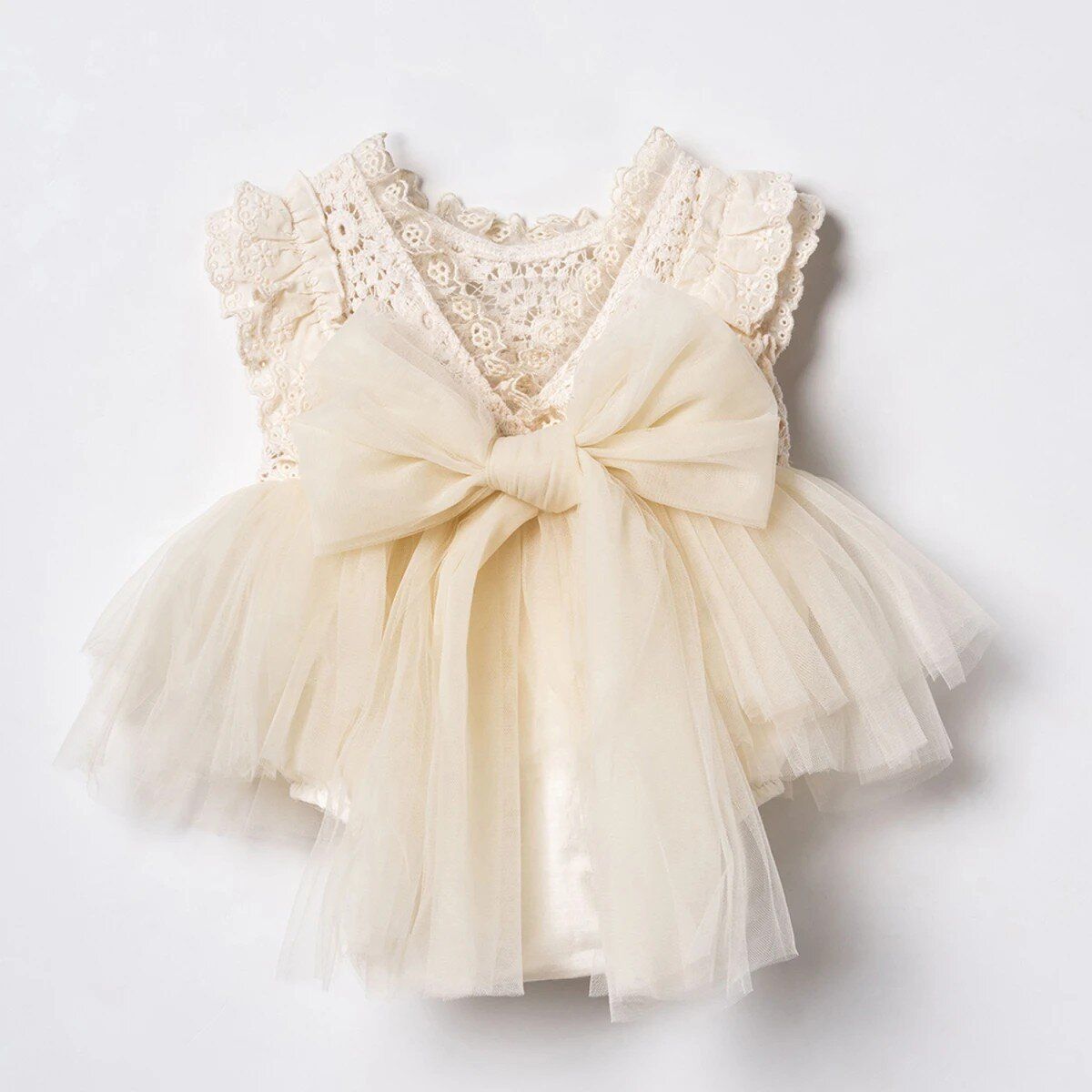 Дитяча сукня-боді з коротким рукавом